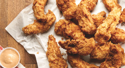 The best nuggets, tenders, and strips around town