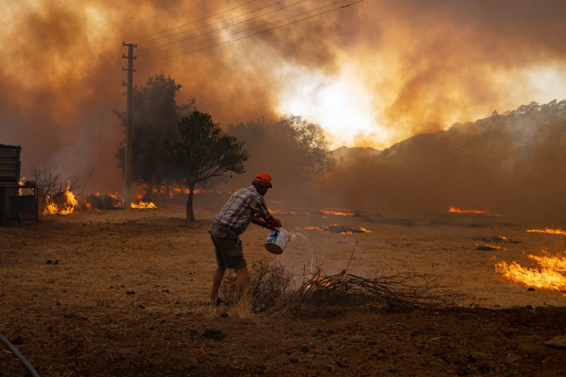 An example of how climate change is affecting people.