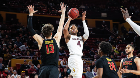 The ASU Sun Devils play an incredible game against the Pac-12’s number one team (pictured is a different game against USC)

https://www.tsn.ca/arizona-state-outlasts-no-3-ucla-triple-overtime-1.1755564