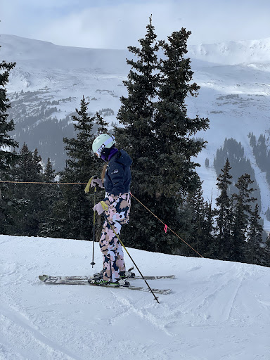 View from top of Chet’s Dream lift at Loveland Ski Area. PC: G. Crawford