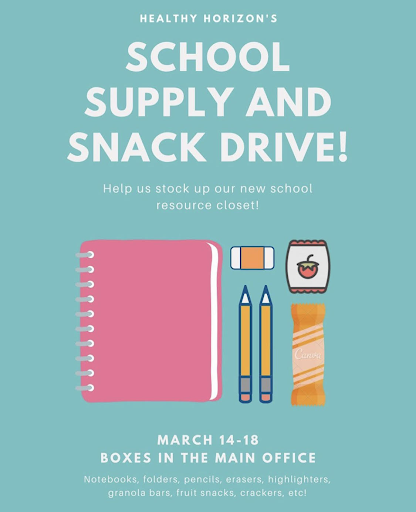 SOAR and Student Government Present: March Donation Drive