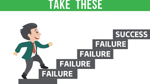 Stumbling upon failure is oftentimes the only way to achieve success