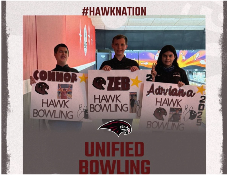 Unified Bowling team at regionals .
