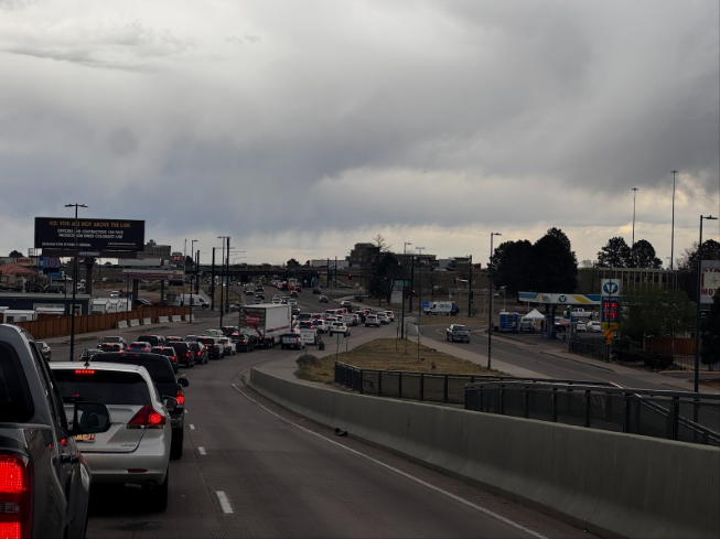 Traffic Jam in Commerce City.